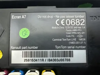 259153411R Блок навигации Renault Megane 3 Арт e11682872, вид 6