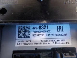 39026780 42578321 555343750 Блок навигации Opel Astra K Арт e11682795, вид 3