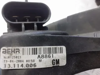13114006 Вентилятор радиатора Opel Corsa C Арт e11681481, вид 2