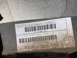ORYGINA51000 Бампер задний Volkswagen Golf 7 Арт e11673357, вид 4