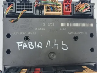 6Q1937049C 02-2007 Блок предохранителей Skoda Fabia 1 Арт e11672063, вид 1
