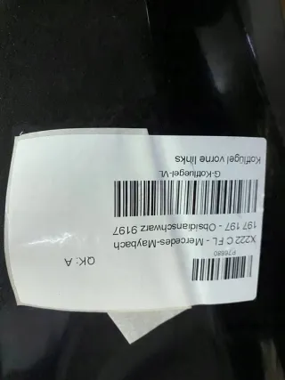 A2228810101 Крыло переднее левое Mercedes S W222 Арт e11662203, вид 7