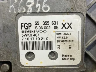 55355631 Блок управления двигателем Opel Vectra C  Арт e11654626, вид 6