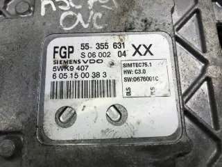 55355631 Блок управления двигателем Opel Vectra C  Арт e11654616, вид 2