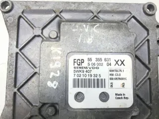 55355631 Блок управления двигателем Opel Vectra C  Арт e11654574, вид 2