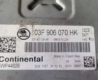 03F906070HK Блок управления двигателем Skoda Fabia 2 Арт e11631681, вид 3
