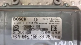A6401508079 0281013030 Блок управления двигателем Mercedes A W169 Арт e11630549, вид 5