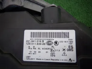 3V1941016B Фара правая Skoda Superb 3 Арт e11620159, вид 5