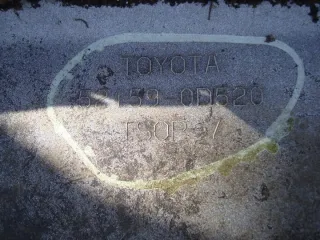 52159-0D520 Бампер задний Toyota Yaris 3 Арт e11614311, вид 5