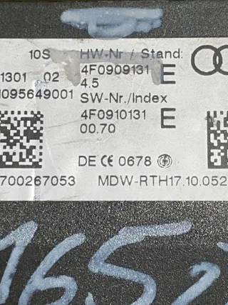 4F0909131 Замок зажигания Audi A6 C6 (S6,RS6) Арт e11597347, вид 4