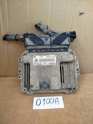 0281014024 Блок управления двигателем Opel Astra H Арт e11584863, вид 1