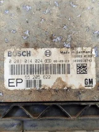 0281014024 Блок управления двигателем Opel Astra H Арт e11584863, вид 5