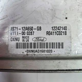 4S7112A650GB Блок управления двигателем Ford Mondeo 3 Арт e11583772, вид 1