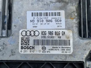 0281012113 03G906016GN Блок управления двигателем Audi A4 B7 Арт e11582404, вид 3
