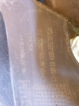 A2928851165, A2928851165, A2928850965, 8 Каркас бампера Mercedes GLE coupe w292 Арт AR308966, вид 9