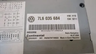 7L6035684 Магнитола (аудио система) Volkswagen Touareg 1 Арт 20287532, вид 2