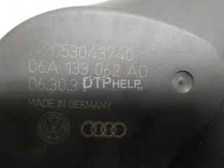 06A133062AD Заслонка дроссельная электрическая Volkswagen Caddy 3 Арт AM51978676, вид 10