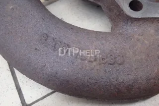 8200438633 Коллектор выпускной Renault Espace 4 Арт AM95245768, вид 5