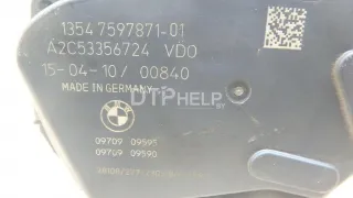 13547597871 Заслонка дроссельная электрическая BMW 5 F10/F11/GT F07 Арт AM95407082, вид 9