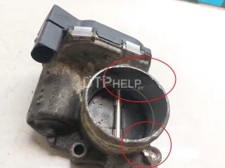06F133062B Заслонка дроссельная электрическая Seat Leon 2 Арт AM90234299, вид 2