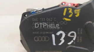 06E133062C Заслонка дроссельная электрическая Volkswagen Touareg 2 Арт AM23296614, вид 8