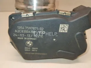 13547597871 Заслонка дроссельная электрическая BMW 5 F10/F11/GT F07 Арт AM23570968, вид 2