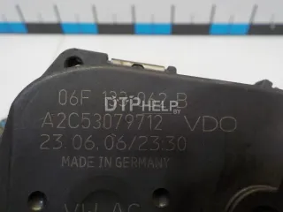 06F133062B Заслонка дроссельная электрическая Seat Leon 2 Арт AM41232375, вид 6