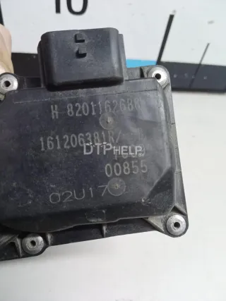 161206381R Заслонка дроссельная электрическая Renault Logan 2 Арт AM60560988, вид 2
