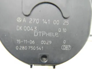 2701410025 Заслонка дроссельная электрическая Infiniti Q50 Арт AM70575743, вид 6
