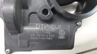 03C128063A Заслонка дроссельная электрическая Volkswagen Golf PLUS 1 Арт AM70592280, вид 6