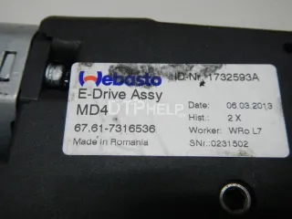 67617316536 Моторчик люка BMW 7 G11/G12 Арт AM70648359, вид 9
