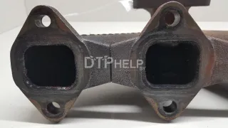 LR073657 Коллектор выпускной Land Rover Range Rover 4 Арт AM70681011, вид 5
