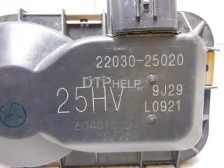 2203025020 Заслонка дроссельная электрическая Toyota Camry XV30 Арт AM31102505, вид 6