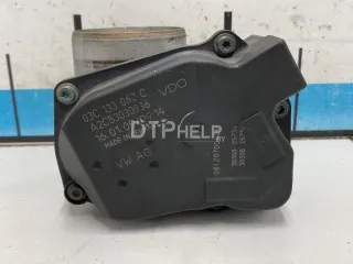 03C133062C Заслонка дроссельная электрическая Seat Ibiza 4 Арт AM31651516, вид 6