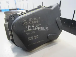 06E133062G Заслонка дроссельная электрическая Volkswagen Touareg 2 Арт AM80735703, вид 3