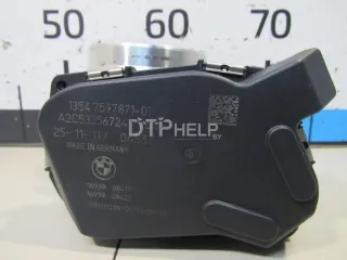 13547597871 Заслонка дроссельная электрическая BMW 5 F10/F11/GT F07 Арт AM80764558, вид 2