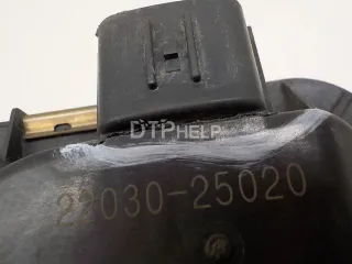 2203025020 Заслонка дроссельная электрическая Toyota Camry XV30 Арт AM84798993, вид 5