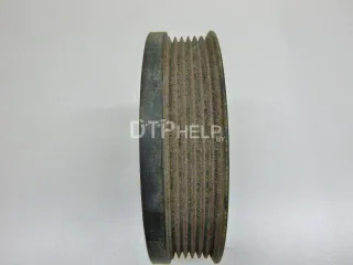 04E105243E Шкив коленвала Volkswagen Polo 5 Арт AM84827936, вид 2