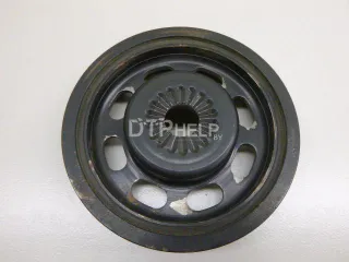 04E105243E Шкив коленвала Volkswagen Polo 5 Арт AM84827936, вид 3