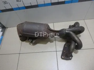 0341N7 Коллектор выпускной Citroen C4 2 Арт AM100182545, вид 4