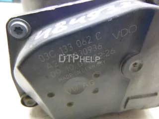 03C133062C Заслонка дроссельная электрическая Seat Ibiza 4 Арт AM48493216, вид 5