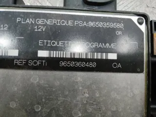 9650360480 Блок управления двигателем Peugeot Partner 1 Арт 109404, вид 2