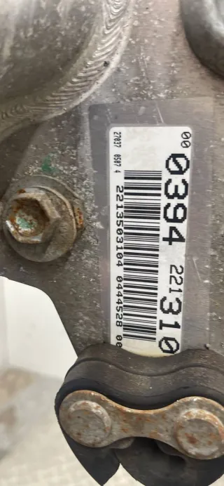 2213503104 Балка подвески задняя Mercedes S W221 Арт 85979, вид 4
