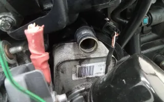 779744 Теплообменник масляного фильтра Renault Clio 3 Арт 2_73541, вид 2
