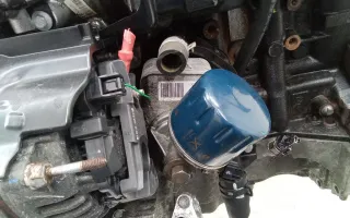 779744 Теплообменник масляного фильтра Renault Megane 3 Арт 2_62171, вид 1