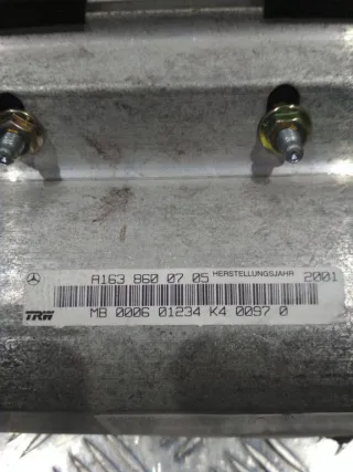A1638600705 Подушка безопасности пассажира Mercedes ML W163 Арт 2_23980, вид 5