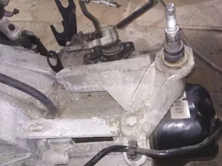 Кронштейн Кпп Renault Modus 2005г.  - Фото 3