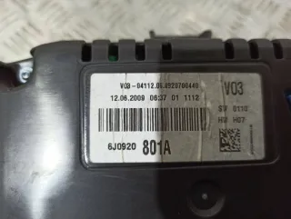 6J0920801 Щиток приборов (приборная панель) Seat Ibiza 4 Арт 2_21703, вид 3