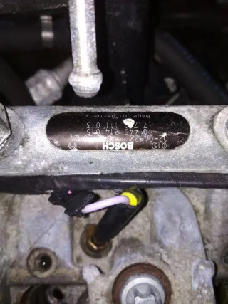 0445214015 топливная рампа Renault Scenic 1 1.9л Арт 2_20946, вид 2