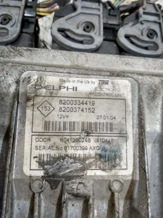 8200334419,DELPHI Блок управления двигателем Renault Scenic 2 Арт 2_19869, вид 2